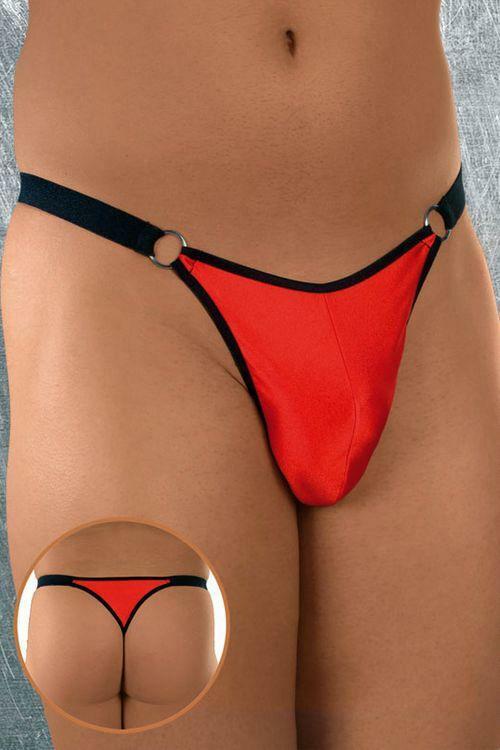 Pánská erotická tanga 4425 - S/L - červená