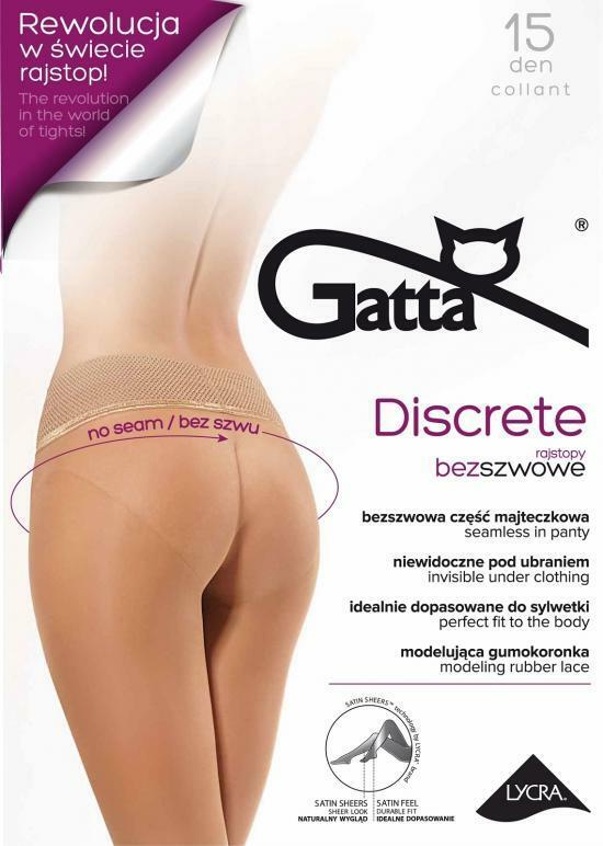 Punčochové kalhoty Discrete 15 DEN - Gatta
