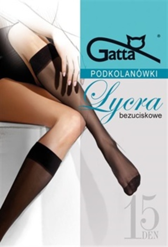 Polomatné podkolenky Lycra 15 DEN