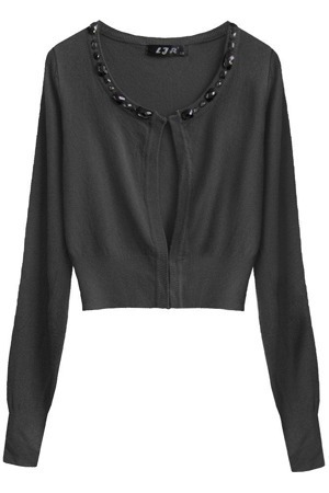 Dámský svetr - bolérko 1518 - LJR - S/M - černá