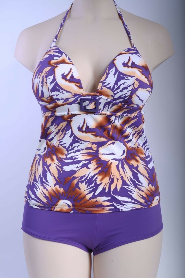 Dámské tankini 1012TK - Linga Dore - 80C - fialová