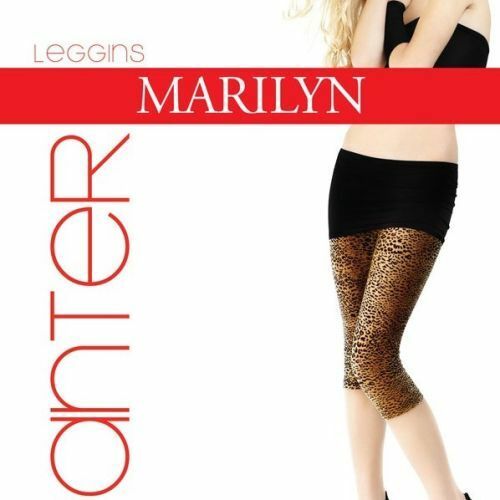 Dámské legíny Panter short- Marilyn - M/L - beige
