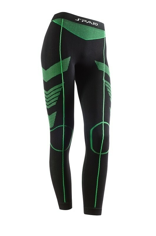 Kalhoty Spaio Thermo Line dámské W03 - XL - černá-zelená
