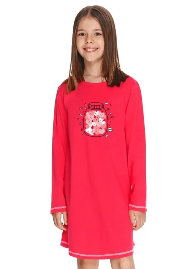 Dívčí noční košilka Taro 2794 - 110 - Červená