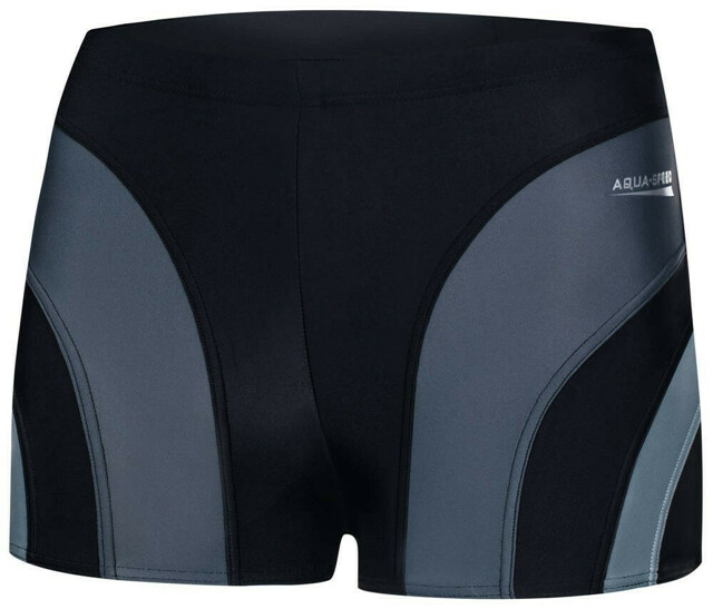 AQUA SPEED Plavecké šortky Sasha Black/Grey Pattern 13 - M