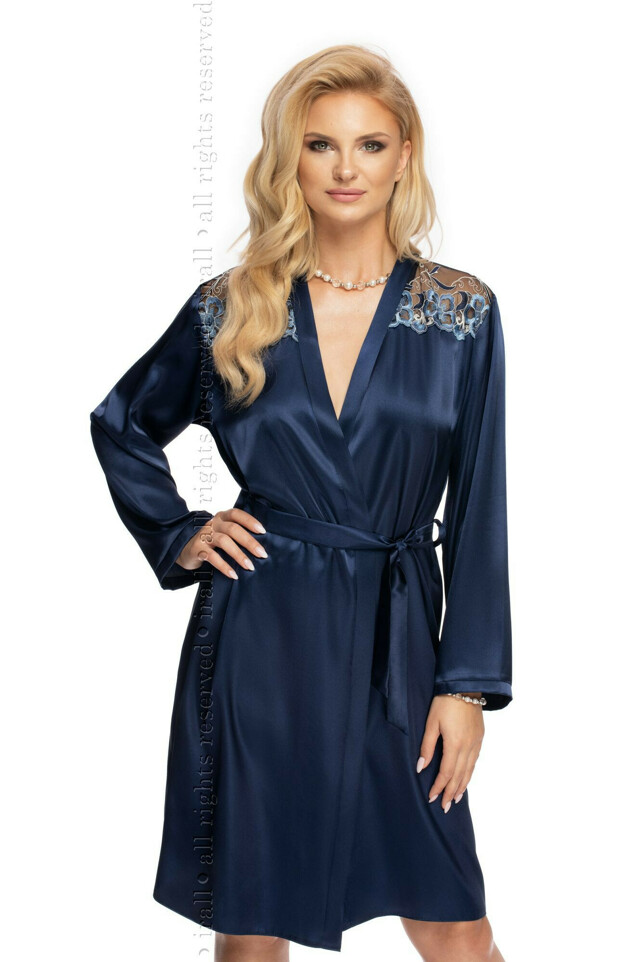 Župan Elodie Navy Blue - Irall - XXL