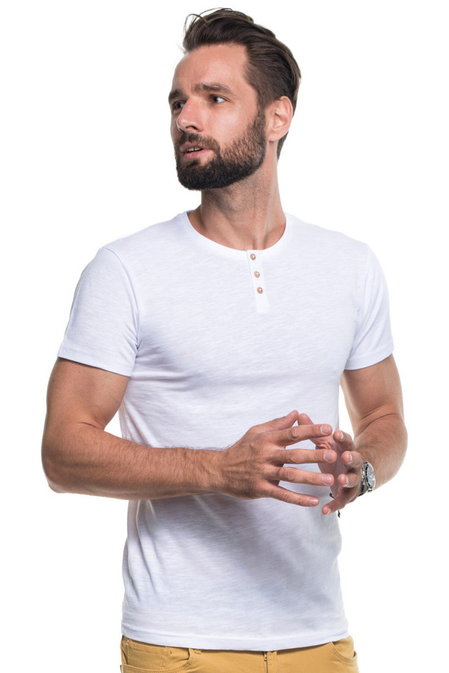 Pánské tričko M BUTTON1 21230 - PROMOSTARS