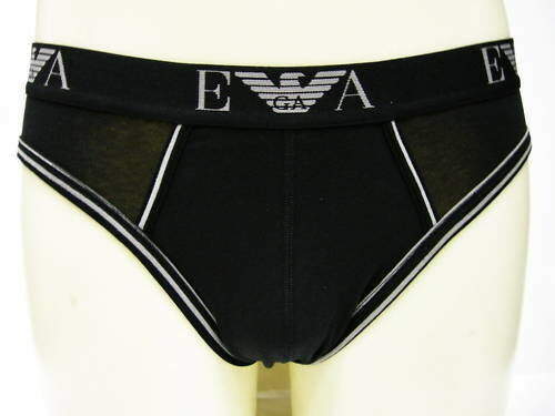 Slipy 110954 - Emporio Armani - XL - černá