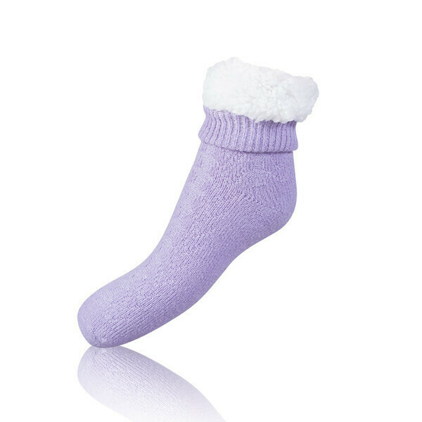 Extrémně teplé ponožky EXTRA WARM SOCKS - BELLINDA - fialová - 40 - 41