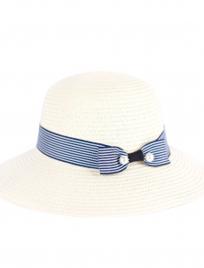 Dámský klobouk 20147-1 - Art Of Polo - UNI - krémová-tm.modrá