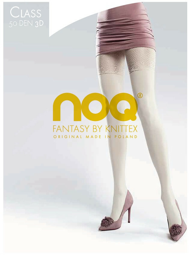 Punčochové kalhoty Knittex Noa Class 3D 50 den - 2-S - černá