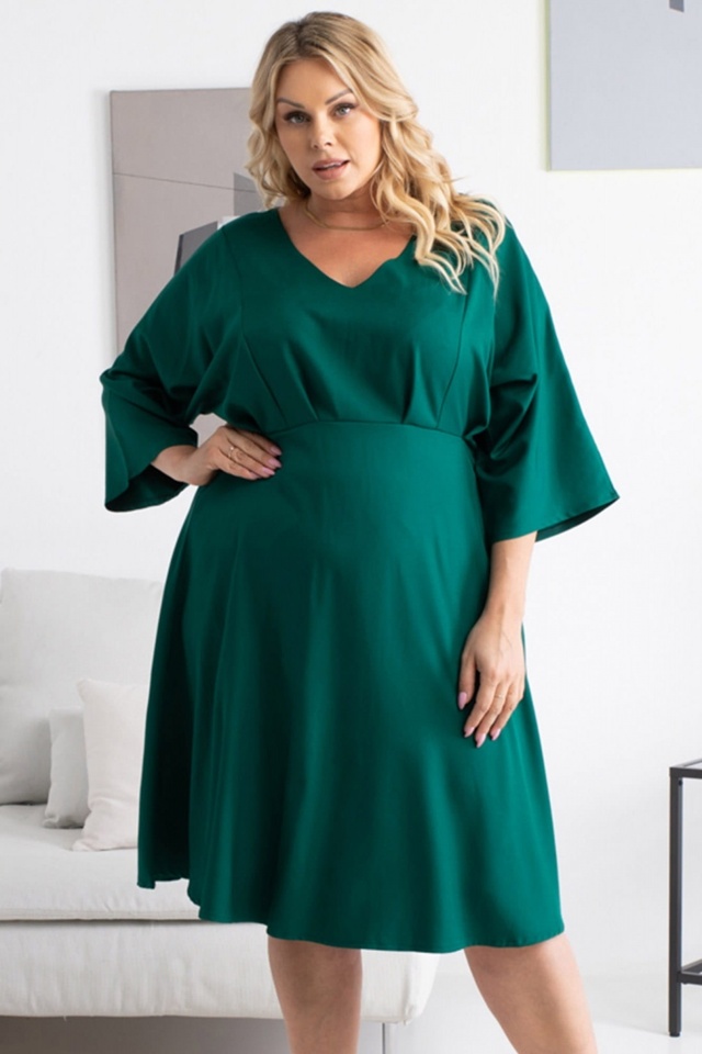 šaty plus size model 168958 Karko - 44