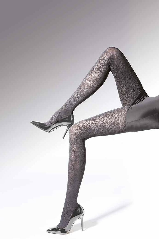 Punčochové kalhoty Knittex Noa Luxury 3D 50 den - 2-S - okrová