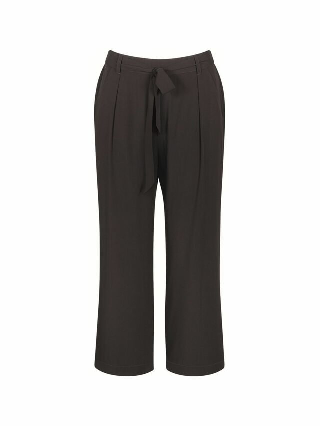 Dámské kalhoty Mix & Match High Waist Cropped Trousers - Triumph - 038 - černá (0004)