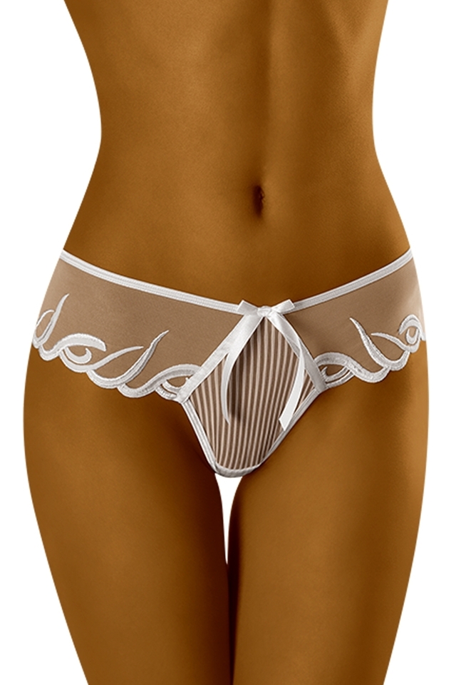 Dámská tanga Makumba white - WOLBAR