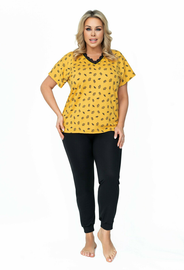 Pyžamo Queen Plus Size - Donna - 46