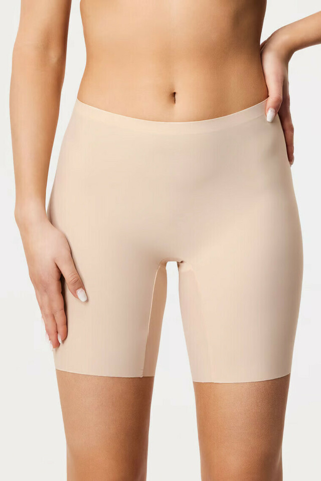 Stahovací kalhotky s nohavičkou Bermudy Comfort tělová - Julimex - 3XL
