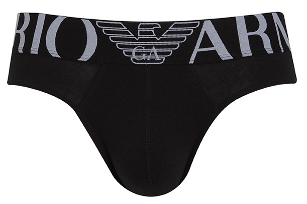 Slipy 110814 CC716 00020 černá - Emporio Armani - L - černá