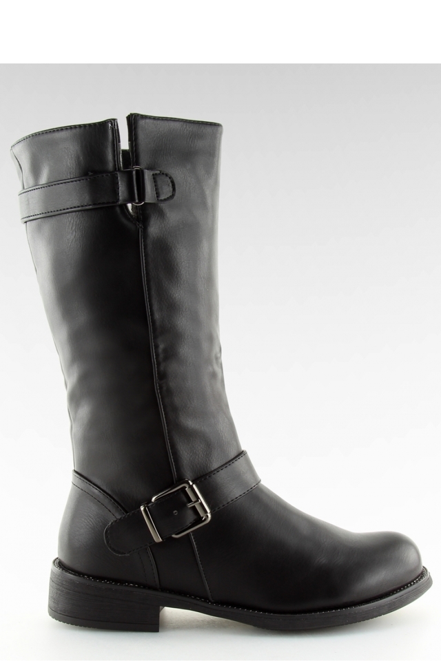 Kozačky na podpatku model 123753 Inello - 36