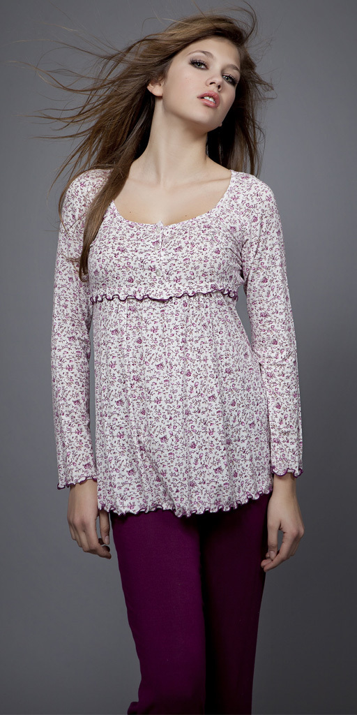 Dámské pyžamo 1492 - Vamp - XXL - fialová
