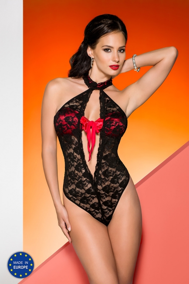 Dámské body Rika - S/M - černá