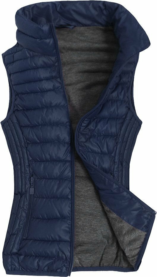 Tmavě modrá vesta (R2688BIG) - 50 - tmavěmodrá