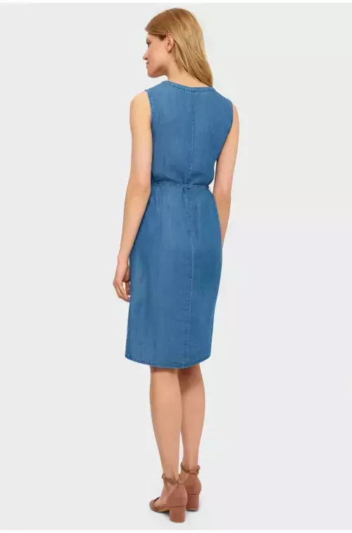 Dámské riflové šaty SUK566 - Greenpoint - 36 - středně modrá