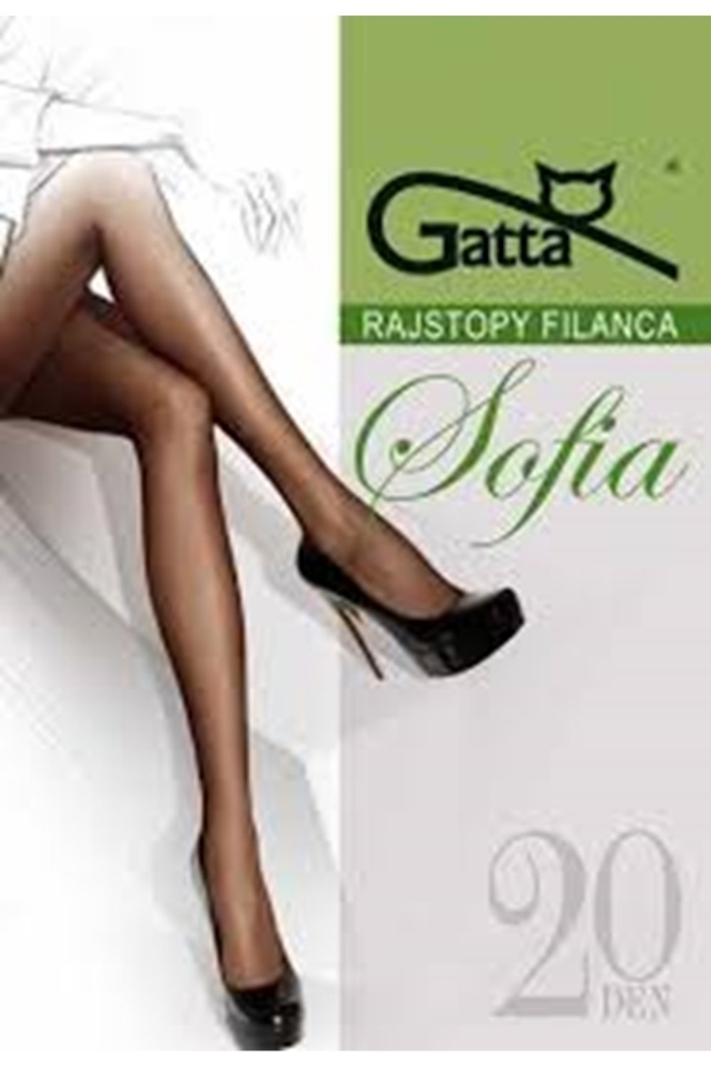 Dámské punčocháče Sofia grey - GATTA - 2 - šedá