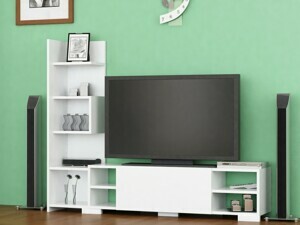 Kalune Design Obývací stěna PERA 120 cm bílá