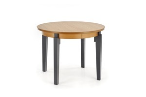 HALMAR Rozkládací jídelní stůl SORBUS 100/200 cm dub craft zlatý/šedý