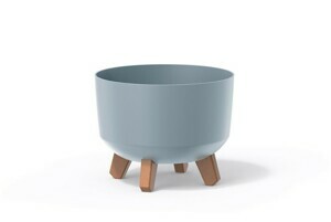 Prosperplast Květináč Gracyeen III světle šedý, varianta 20 cm