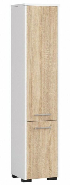 Ak furniture Koupelnová skříňka Fin I 30 cm bílá/sonoma