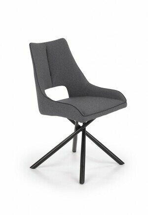 HALMAR Designová židle Cretto šedá