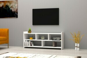 Kalune Design TV stolek PERA 120 cm bílý
