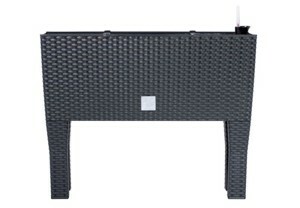 Prosperplast Truhlík RATAN CASE HIGH antracit, varianta 60 cm