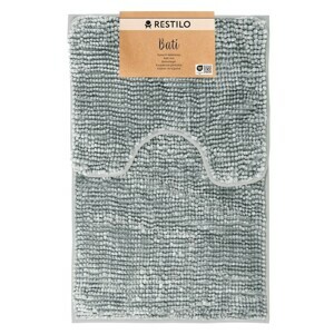 AmeliaHome Koupelnová sada koberců Bati šedá, velikost 50x80+40x50