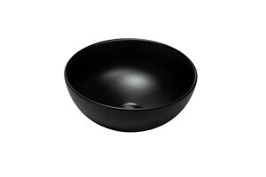 Comad Keramické umyvadlo na desku DOMI 32 cm černé