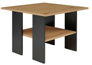 TP Living Konferenční stolek LAWA I dub artisan/černý