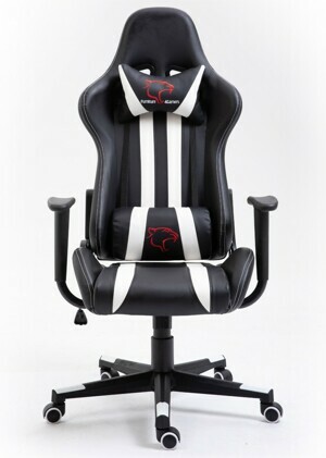Ak furniture Herní křeslo F4G FG33 černé/bílé