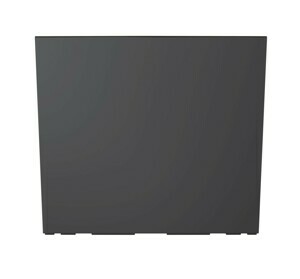 Prosperplast Vysoký truhlík s vkladem CORBI 77 cm antracit, varianta 58 cm