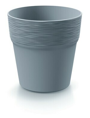 Prosperplast Květináč Furu světle šedý, varianta 12 cm