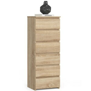 Ak furniture Komoda CL6 40 cm dub sonoma