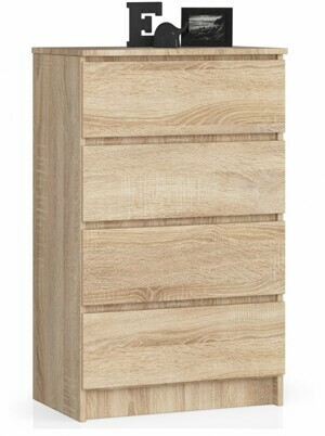 Ak furniture Komoda Kuba 60 cm dub sonoma