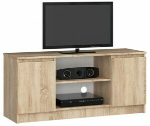 Ak furniture TV stolek Tonon 120 cm dub sonoma