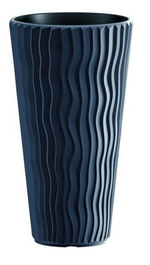 Prosperplast Květináč Long Sandy tmavě šedý, varianta 29,7 cm