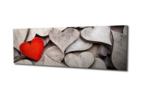 Wallity Obraz na plátně Only your heart PC133 30x80 cm