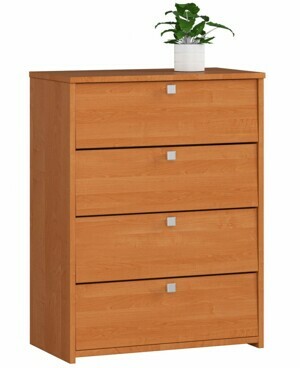 Ak furniture Botník Marienne 60 cm - 4 dvířka olše