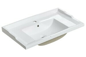 Comad Zápustné umyvadlo Retro 80 cm bílé