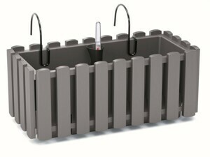 Prosperplast Závěsný truhlík BOARDEE FENCYCASE W šedý, varianta 38 cm