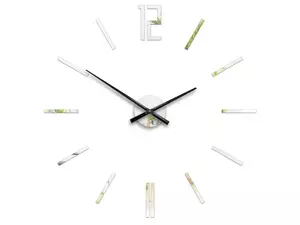 ModernClock 3D nalepovací hodiny Carlo zrcadlové